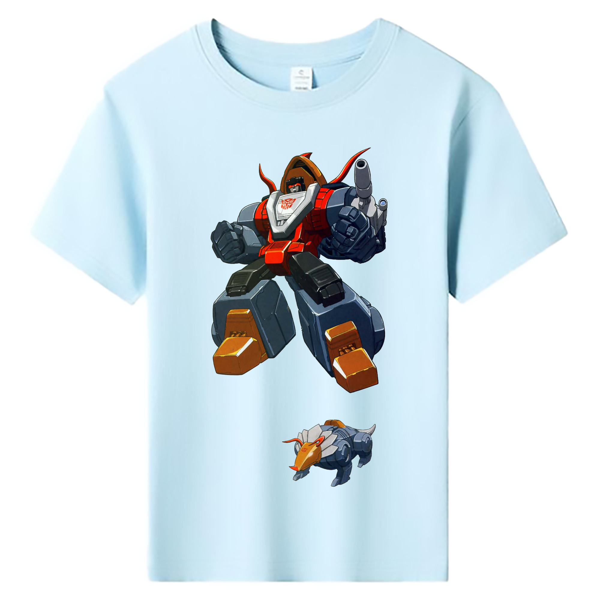 （画像用）  綿100％キッズTシャツ（フロントプリント）